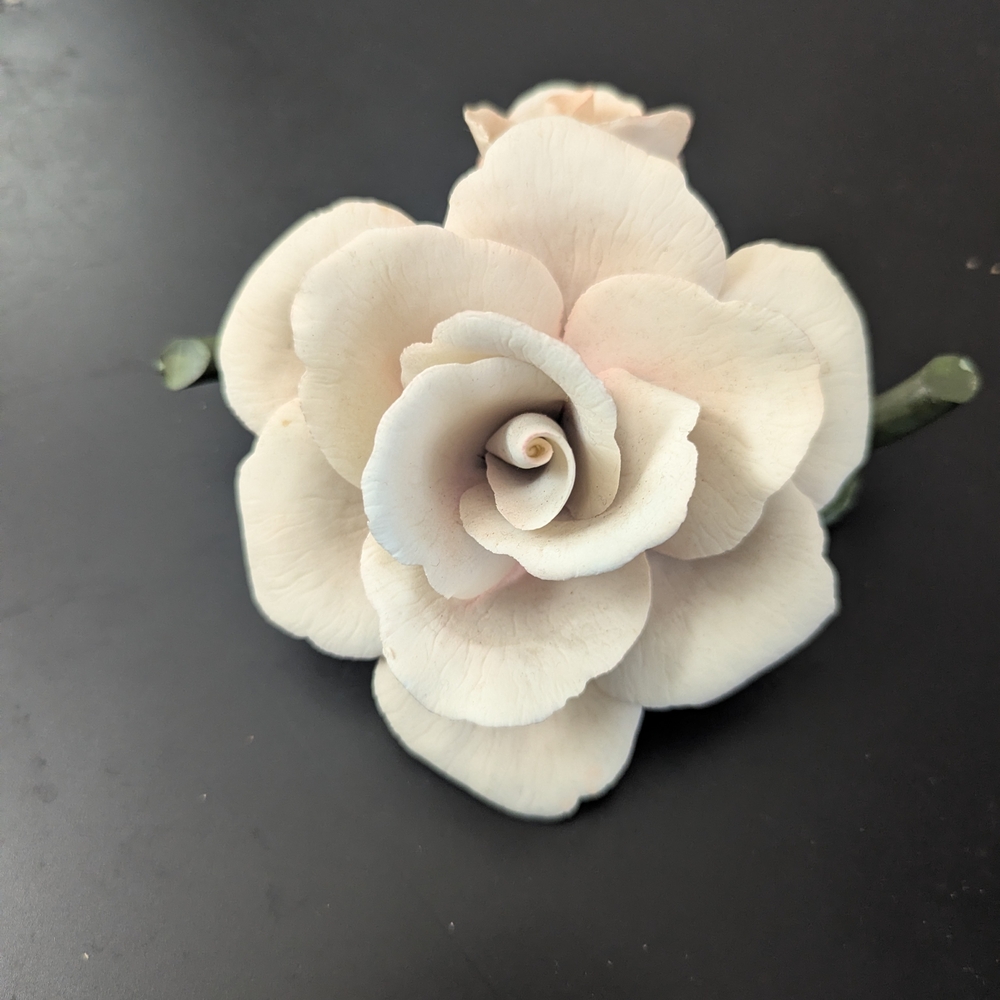 Vintage Authentic Napoleon Capodimonte Italy Flower